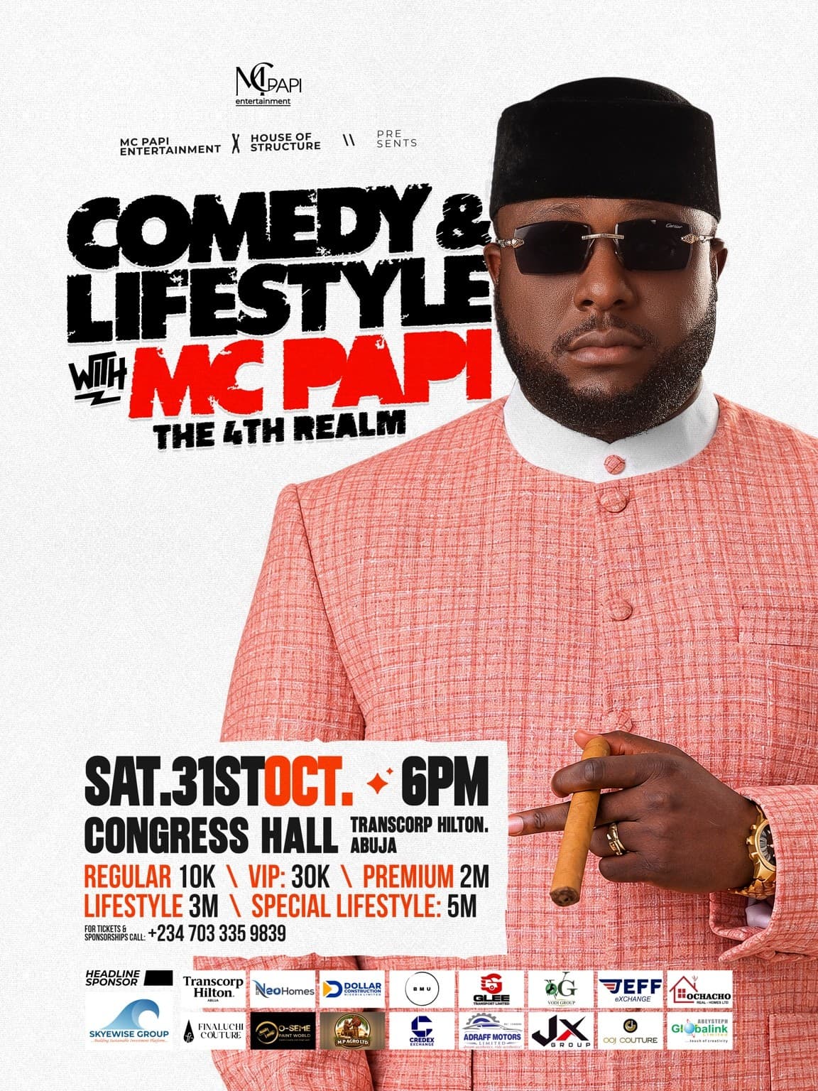 COMEDY AND LIFESTYLE WITH MC PAPI: THE 4th REALM