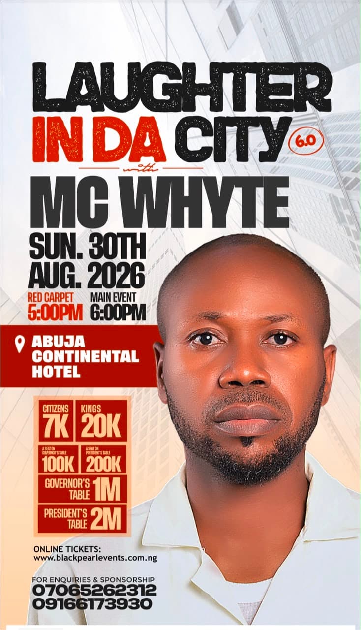 LAUGHTER IN DA CITY 6.0: WITH MC WHYTE